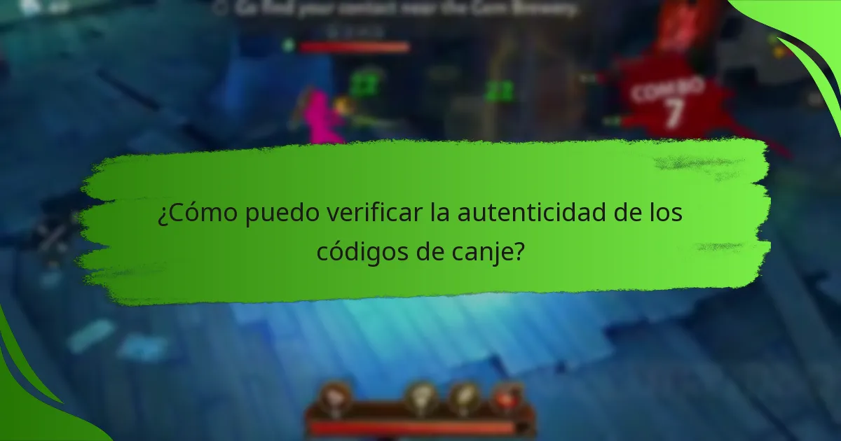 ¿Cómo puedo verificar la autenticidad de los códigos de canje?